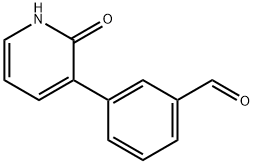 3-(3-ForMylphenyl)-2-hydroxypyridine Struktur