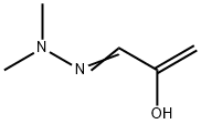 2-Propenal, 2-hydroxy-, dimethylhydrazone (9CI) Struktur