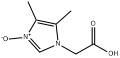 1H-Imidazole-1-aceticacid,4,5-dimethyl-,3-oxide(9CI) Struktur