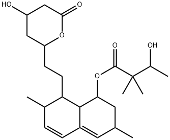 3”-HYDROXY SIMVASTATIN Struktur