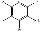 2,4,6-TRIBROMO-5-METHYLPYRIDIN-3-AMINE Struktur