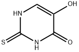 4(1H)-Pyrimidinone, 2,3-dihydro-5-hydroxy-2-thioxo- (9CI) Struktur