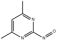 Pyrimidine, 4,6-dimethyl-2-nitroso- (9CI) Struktur