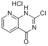 2-CHLOROPYRIDO[2,3-D]PYRIMIDIN-4(1H)-ONE HYDROCHLORIDE Struktur