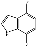 4,7-DIBROMO-1H-INDOLE Struktur