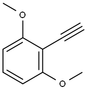 1-ETHYNYL-2,6-DIMETHOXY-BENZENE Struktur