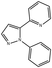 2-(1-phenyl-1H-pyrazol-5-yl)pyridine Struktur