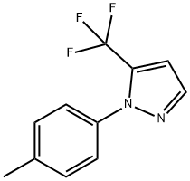 1-p-Tolyl-5-trifluoromethyl-1H-pyrazole- Struktur