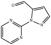 1-(pyriMidin-2-yl)-1H-pyrazole-5-carbaldehyde Struktur