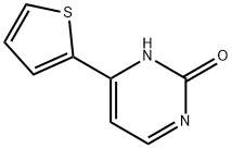 4-(thiophen-2-yl)pyriMidin-2-ol Struktur