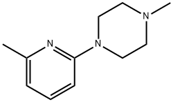 Piperazine, 1-methyl-4-(6-methyl-2-pyridinyl)- (9CI) Struktur