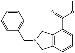 METHYL 2-BENZYLISOINDOLINE-4-CARBOXYLATE Struktur