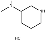 3-Methylaminopiperidine dihydrochloride Structure