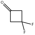 3,3-difluorocyclobutanone Struktur