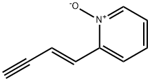 Pyridine, 2-(1-buten-3-ynyl)-, 1-oxide, (E)- (9CI) Struktur