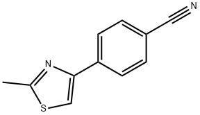 4-(2-METHYL-1,3-THIAZOL-4-YL)BENZONITRILE price.