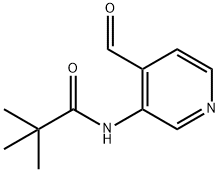 N-(4-ホルミル-ピリジン-3-イル)-2,2-ジメチル-プロピオンアミド 化學(xué)構(gòu)造式