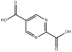 2,5-Pyrimidinedicarboxylicacid(9CI) Struktur