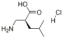 (S)-2-(aMinoMethyl)-4-Methylpentanoic acid-HCl Struktur