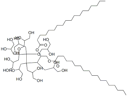 POLYGLYCERYL-10 DISTEARATE Struktur