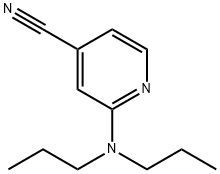 2-(dipropylamino)isonicotinonitrile Struktur