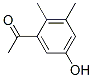 Ethanone, 1-(5-hydroxy-2,3-dimethylphenyl)- (9CI) Struktur