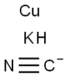 POTASSIUM CYANOCUPRATE(I) Struktur