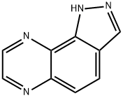 1H-Pyrazolo[3,4-f]quinoxaline  (9CI) Struktur