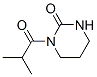 2(1H)-Pyrimidinone,  tetrahydro-1-(2-methyl-1-oxopropyl)- Struktur