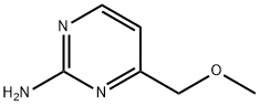 2-Pyrimidinamine, 4-(methoxymethyl)- (9CI) Struktur