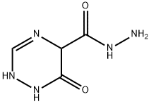 1,2,4-Triazine-5-carboxylicacid,1,2,5,6-tetrahydro-6-oxo-,hydrazide(9CI) Struktur