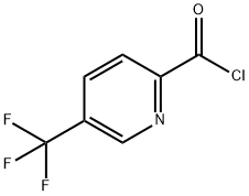 2-Pyridinecarbonyl chloride, 5-(trifluoromethyl)- (9CI) Struktur