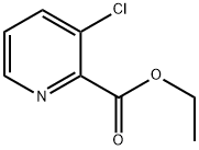 3-CHLOROPYRIDINE-2-CARBOXYLIC ACID ETHYL ESTER Struktur