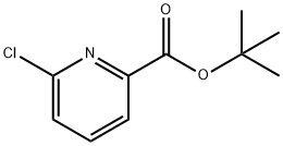 t-Butyl 6-chloro-2-pyridinecarboxylate Struktur