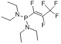 N,N,N',N'-TETRAETHYL-Z-1,2,3,3,3-PENTAFLUORO-1-PROPENYL PHOSPHONOUS DIAMIDE Struktur