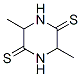 2,5-Piperazinedithione,3,6-dimethyl-(9CI) Struktur