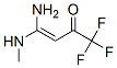 3-Buten-2-one,  4-amino-1,1,1-trifluoro-4-(methylamino)- Struktur