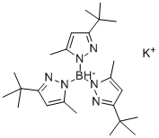 POTASSIUM HYDROTRIS(3-T-BUTYL-5-METHYLPYRAZOL-1-YL)BORATE, 97 Struktur