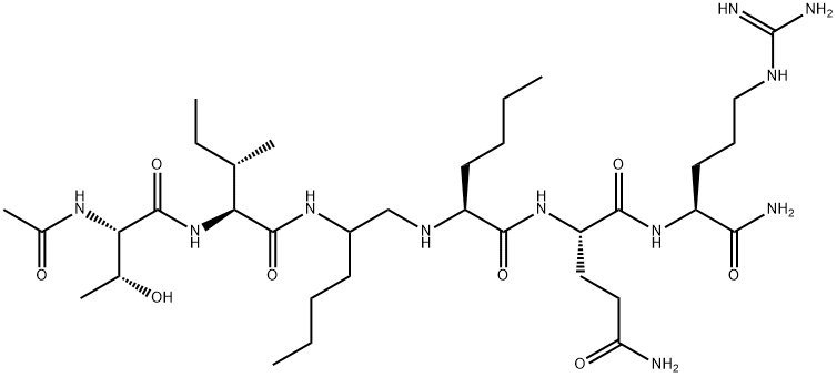 AC-THR-ILE-NLE-((R))-NLE-GLN-ARG-NH2