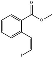 Methyl 2-(2-iodovinyl)benzoate Struktur