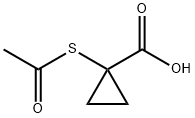 Cyclopropanecarboxylic acid, 1-(acetylthio)- (9CI) Struktur