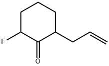 Cyclohexanone,  2-fluoro-6-(2-propenyl)-  (9CI) Struktur