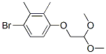 1-Bromo-4-(2,2-dimethoxyethoxy)-2,3-dimethylbenzene Struktur