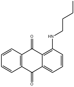 1-(butylamino)anthraquinone  Struktur