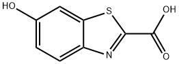 2-Benzothiazolecarboxylicacid,6-hydroxy-(9CI) Struktur