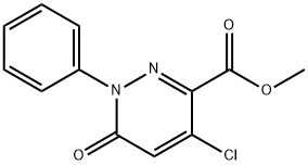 METHYL 4-CHLORO-6-OXO-1-PHENYL-1,6-DIHYDRO-3-PYRIDAZINECARBOXYLATE