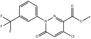 METHYL 4-CHLORO-6-OXO-1-[3-(TRIFLUOROMETHYL)PHENYL]-1,6-DIHYDRO-3-PYRIDAZINECARBOXYLATE price.