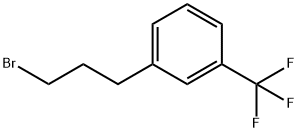 1-BroMo-3-[3-(trifluoroMethyl)phenyl]propane Struktur