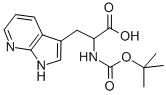 BOC-DL-7-AZATRYPTOPHAN Struktur