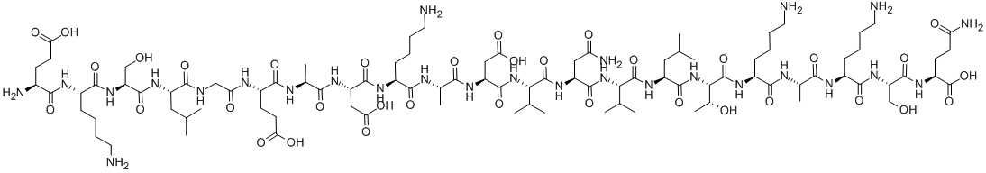 PTH (64-84) (HUMAN) Struktur